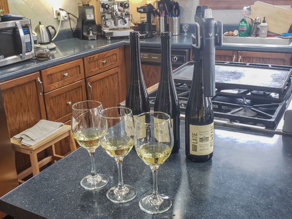 Sampling Wine with a Coravin