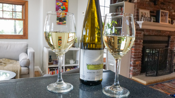 Glasses of Boundary Breaks #110 Grand Reserve Riesling