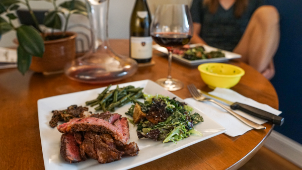 Pinot Noir and Steak