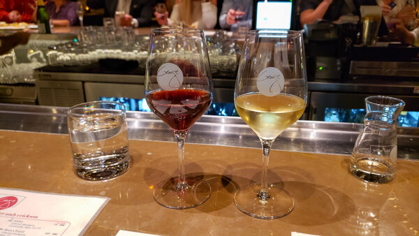 Wines at Wine Bar George Disney Springs