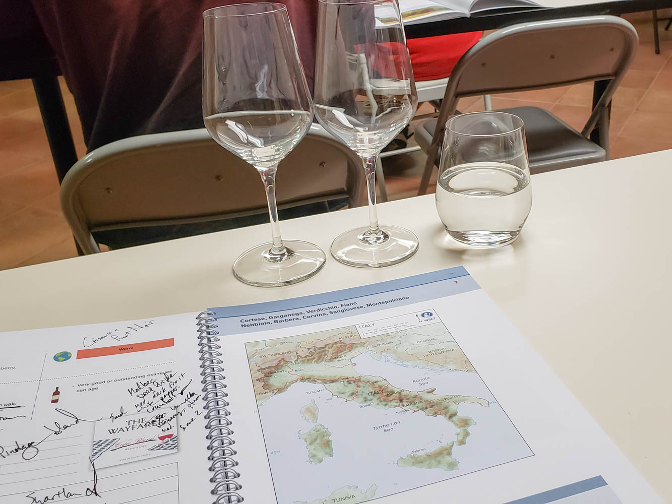 WSET LEVEL 2 - espace