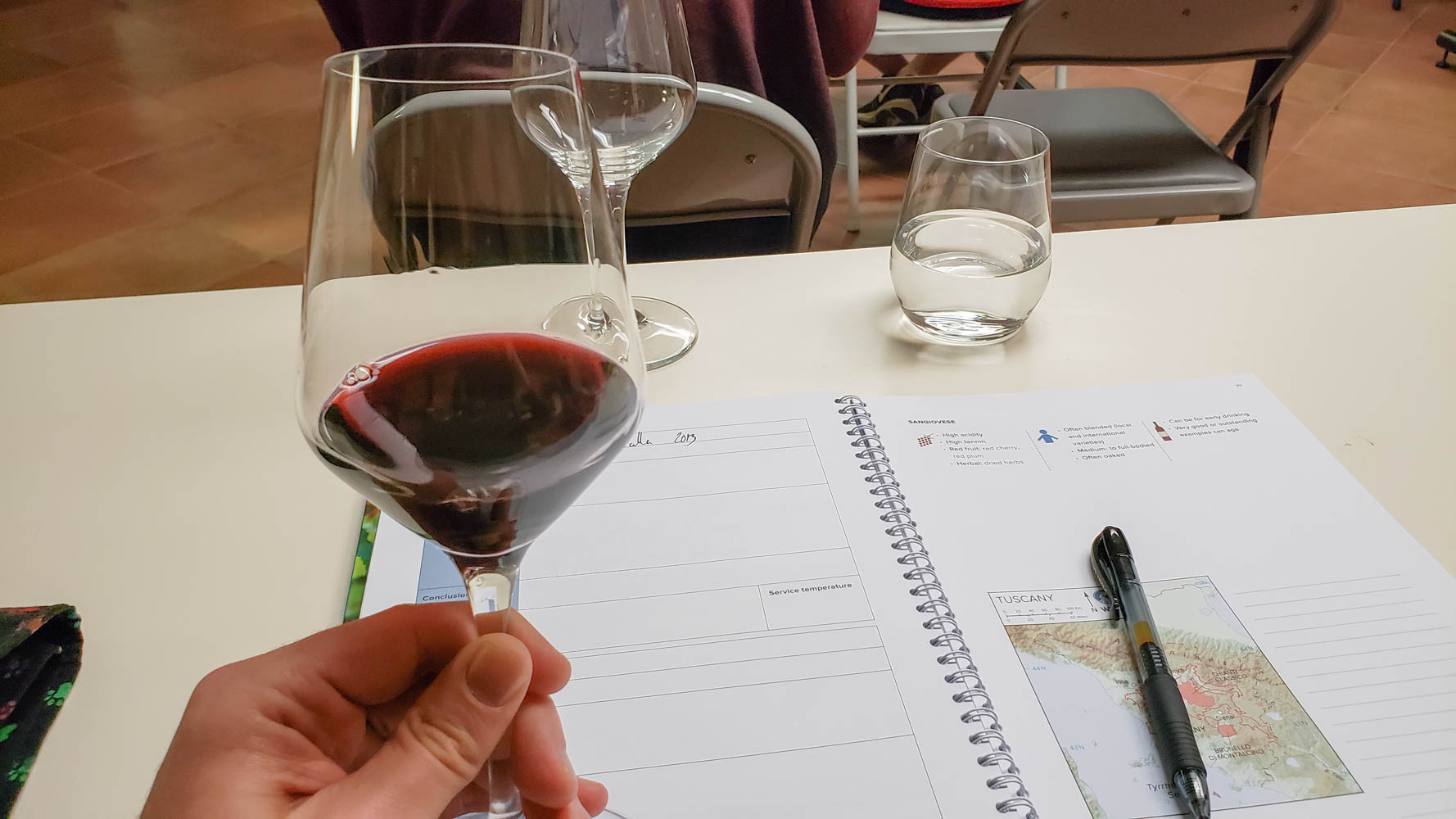 On the table - WSET 2 - NEW BEGINNINGS This week I had my first class for  the WSET level 2 and I wanted to share with you my excitement and some