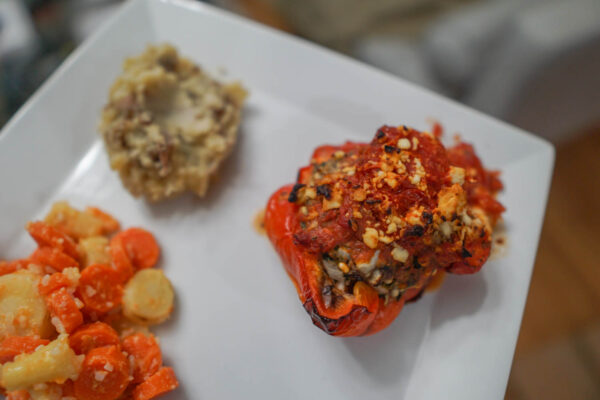 Beef Stuffed Peppers