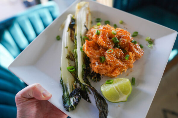 Vinho Verde Food Pairing - Korean Bok Choy and Kimchi Fried Rice