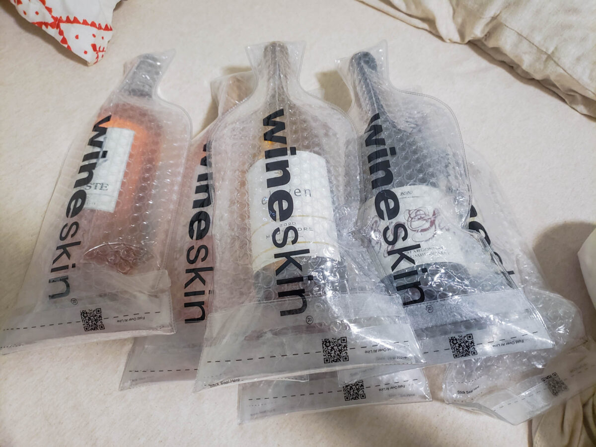 Wine Skins Review Never Travel Without These if Carrying Wine
