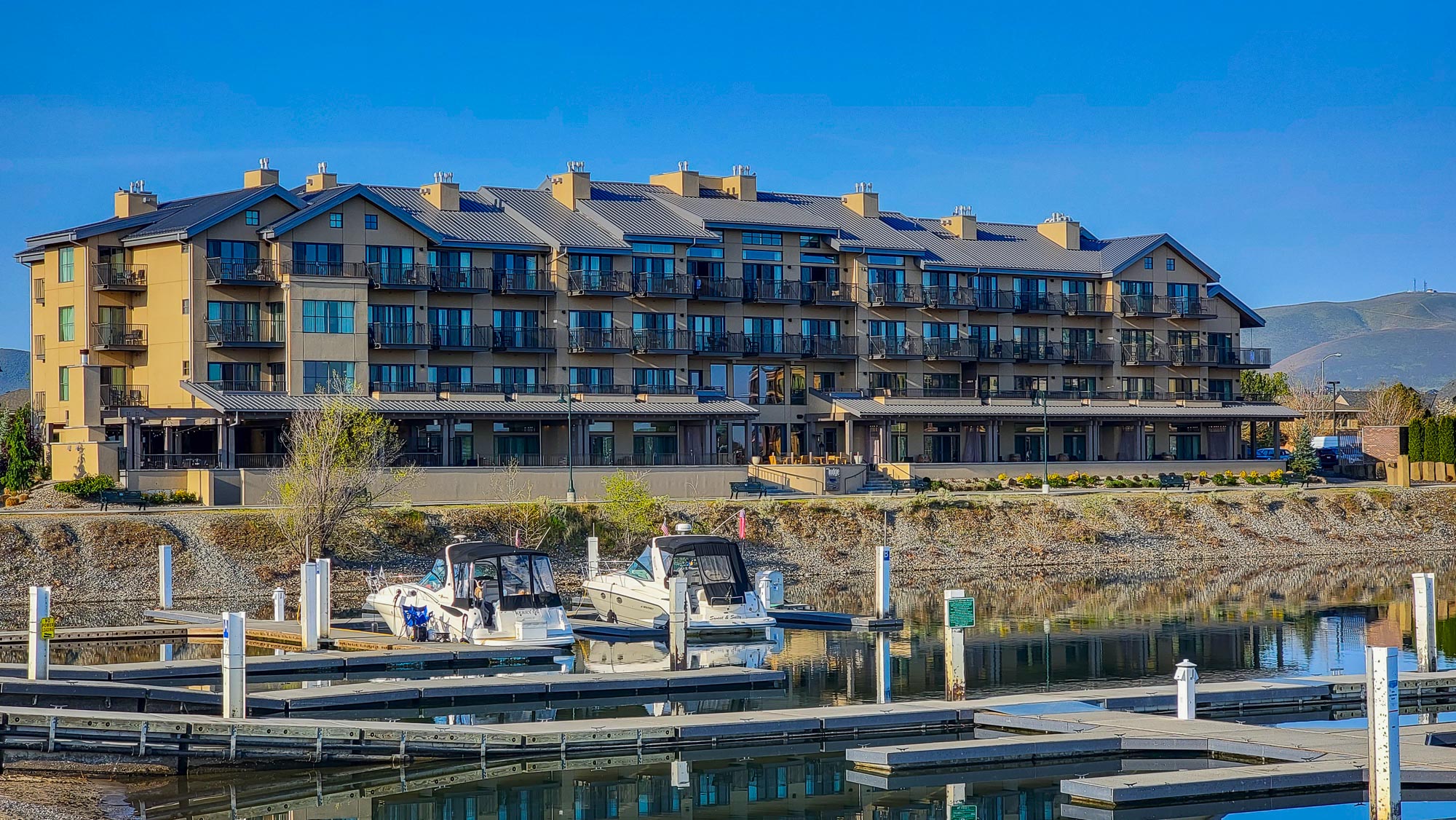 The Lodge at Columbia Point, Richland's riverside hotel.