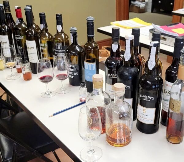 Practicing Fortified Wine for WSET