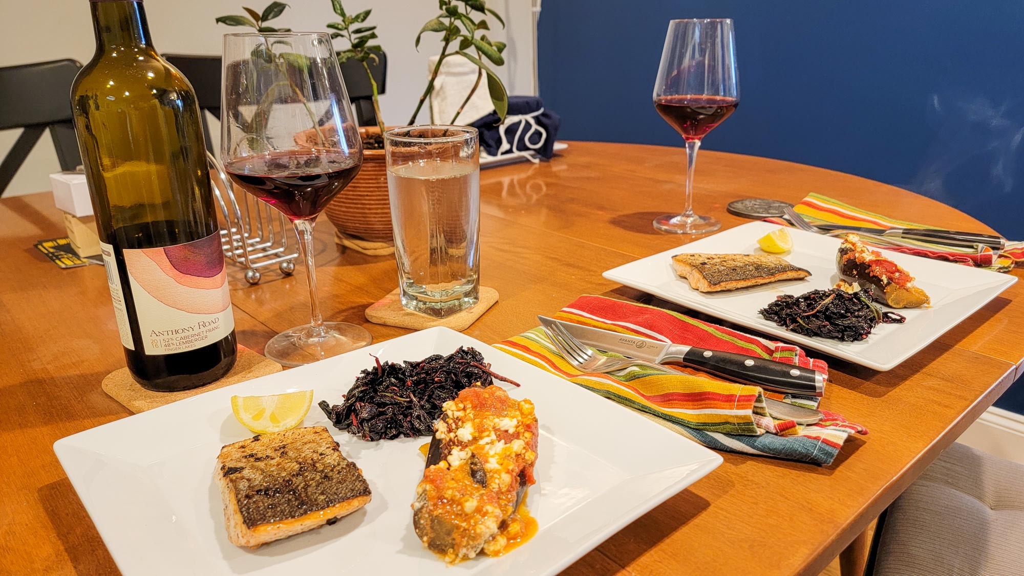 Cabernet Franc Food Pairing - Salmon