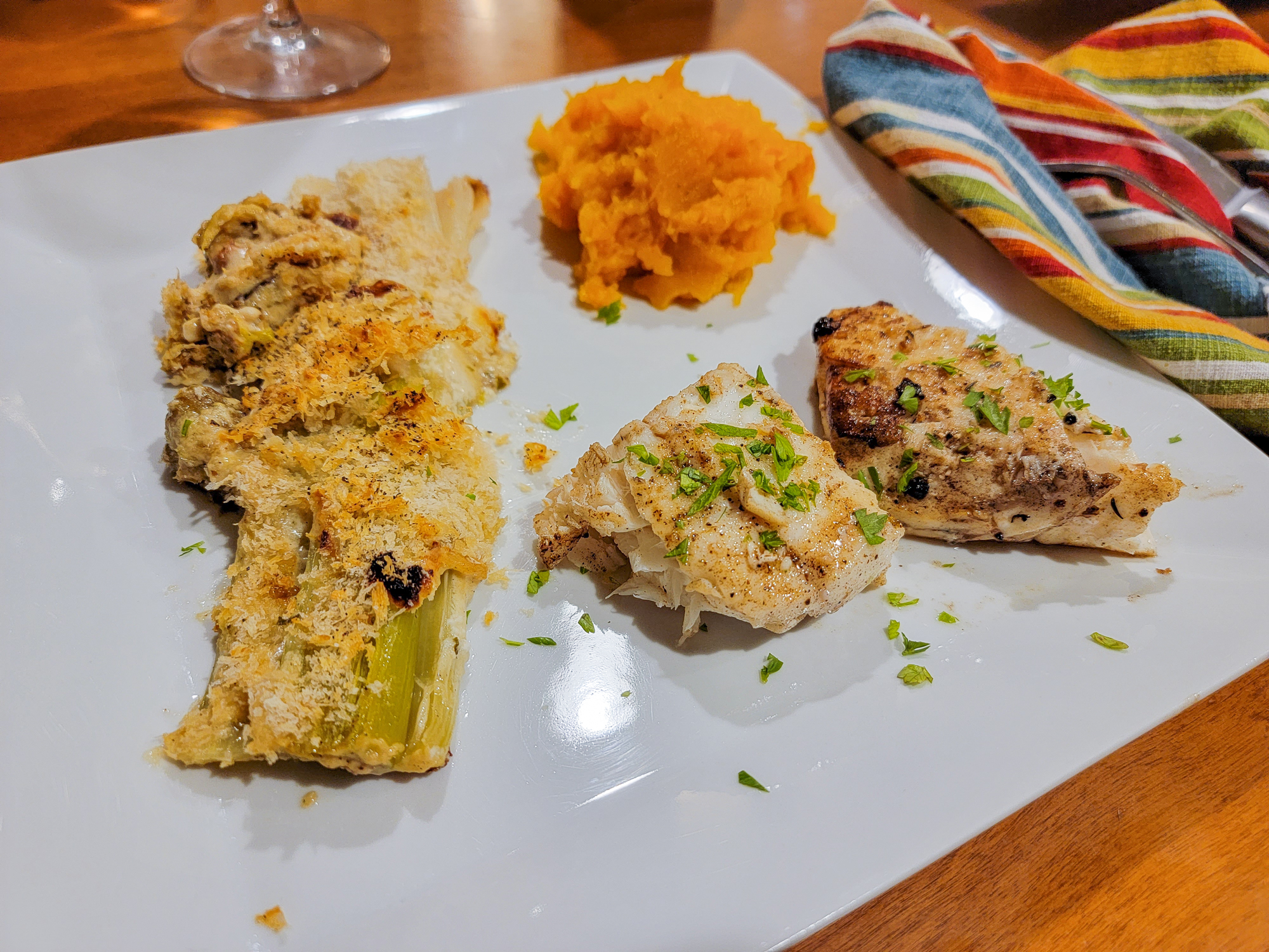 Cava Food Pairing - Halibut