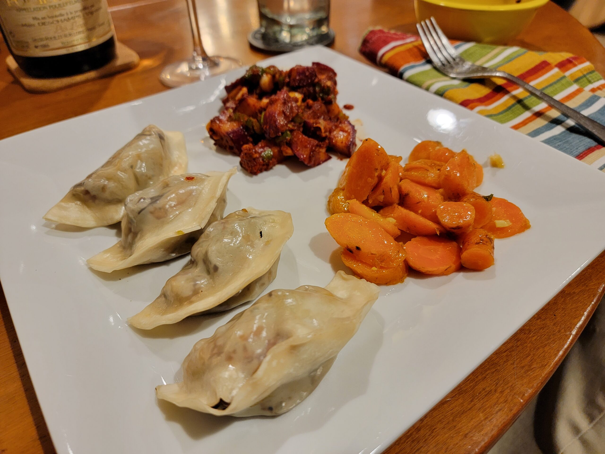 Pouilly Fume Food Pairing - Mushroom Dumplings