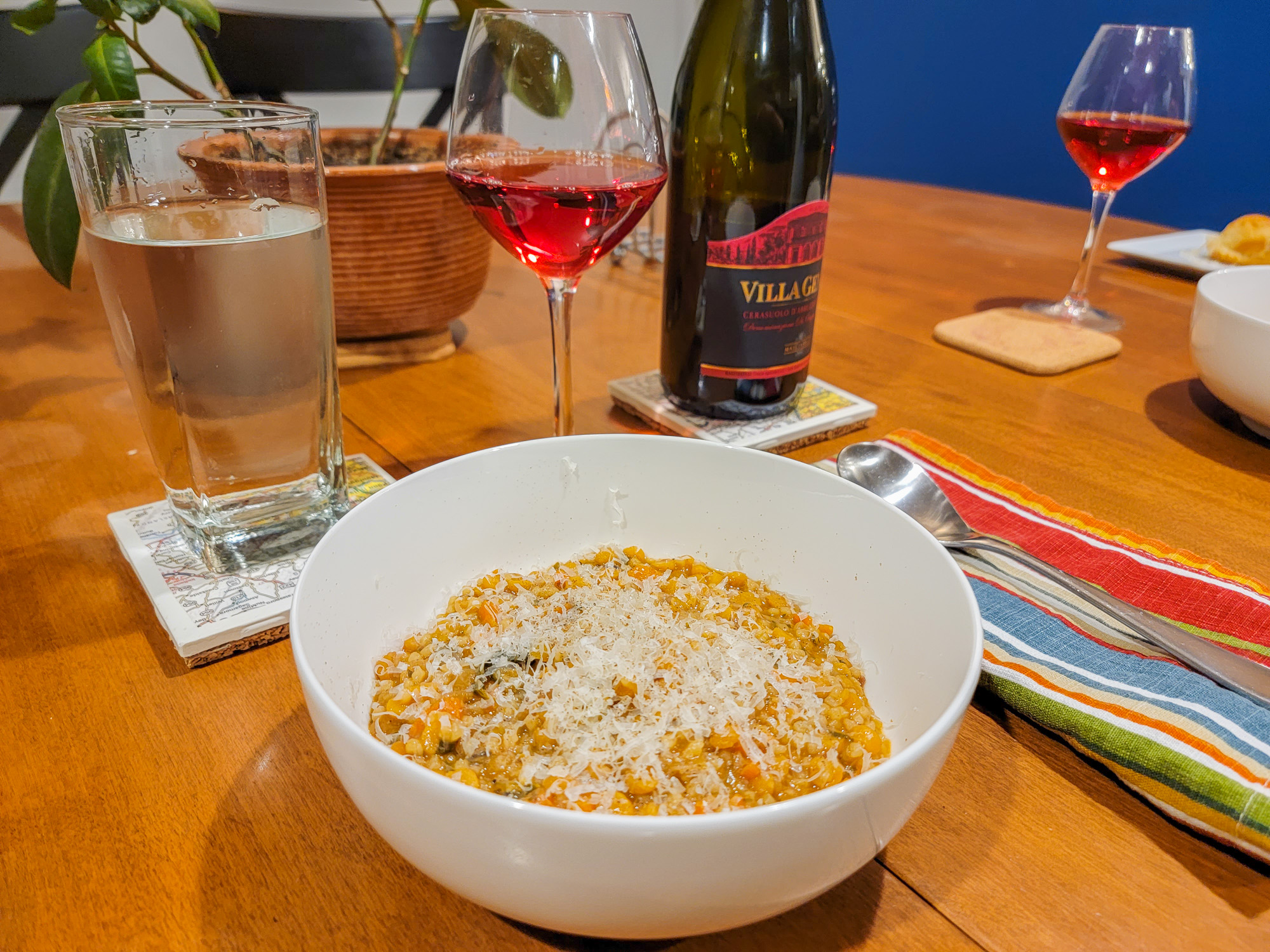 Rose of Montepulciano Food Pairing - Lentil Soup