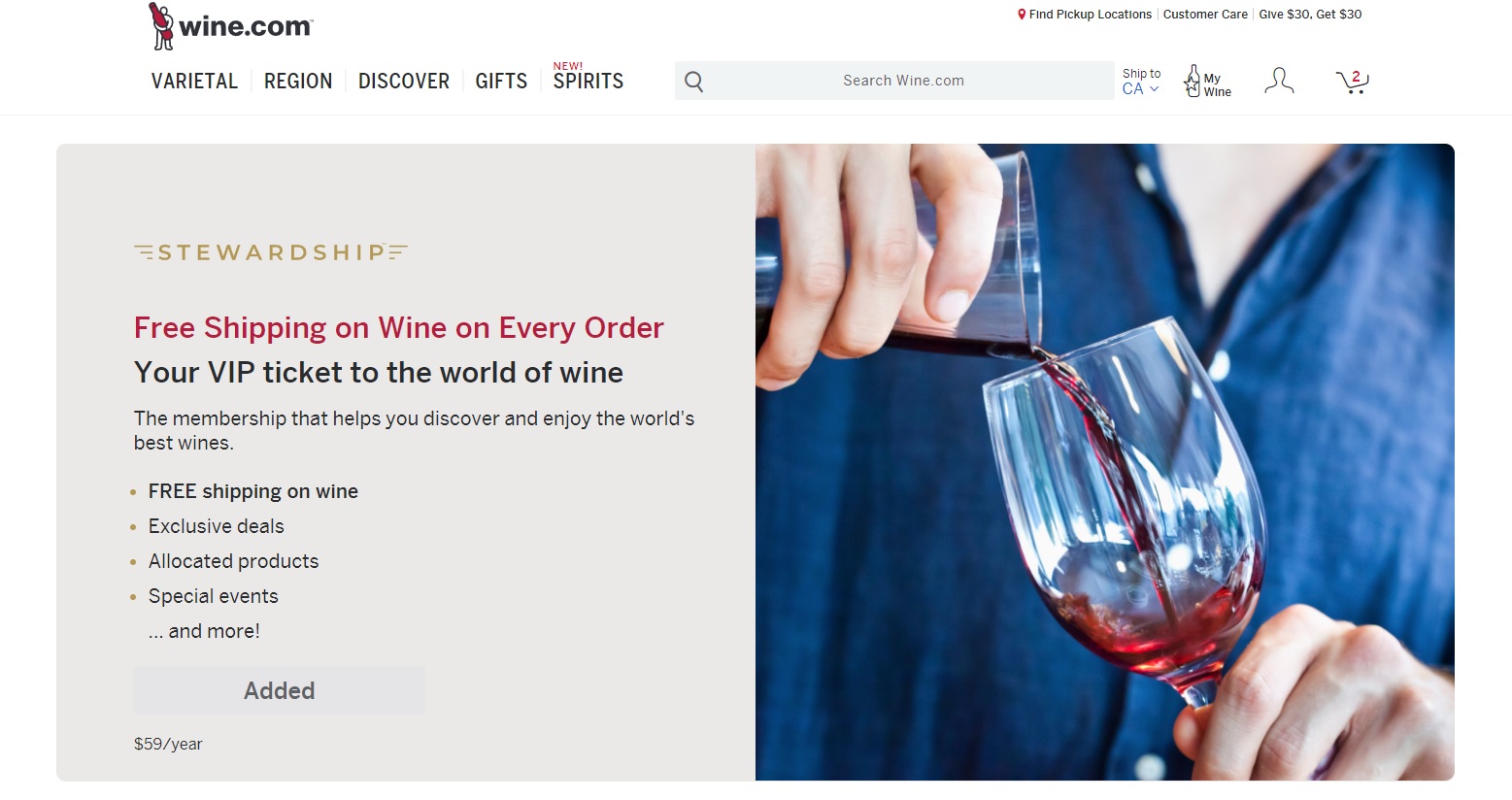 Wine.com StewardShip