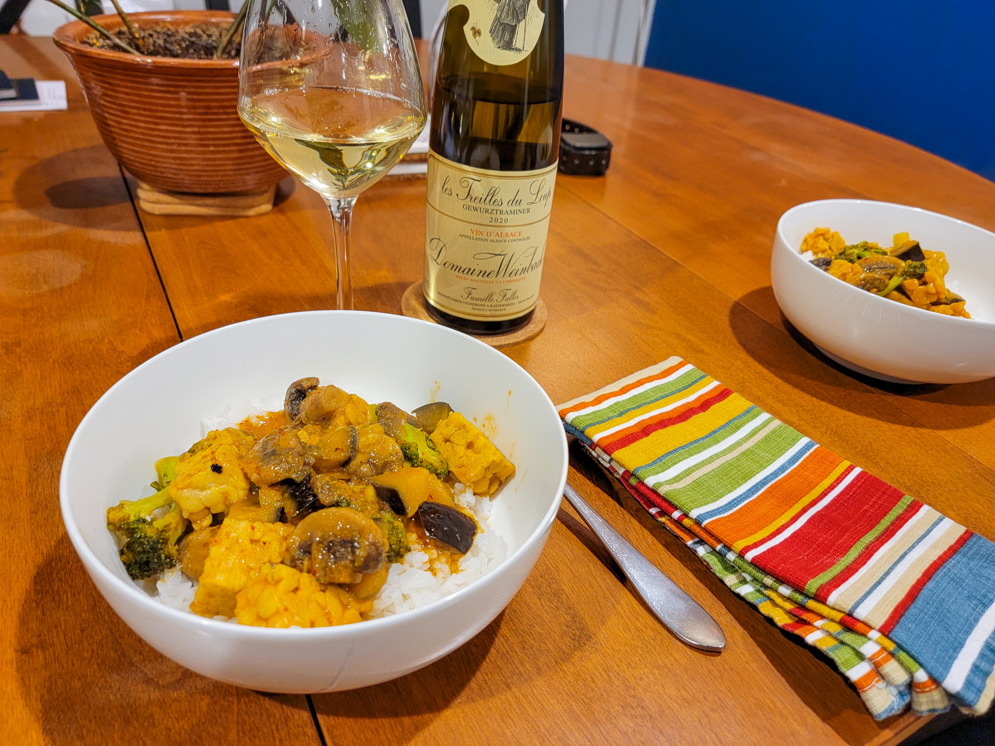 Gewurztraminer Food Pairing - Thai Curry