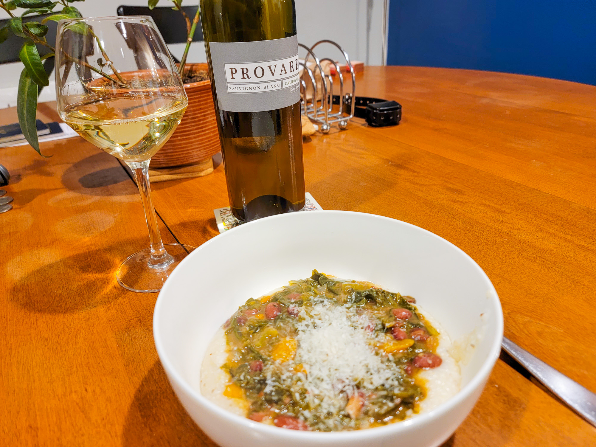 Sauvignon Blanc Food Pairing - Beans and Greens