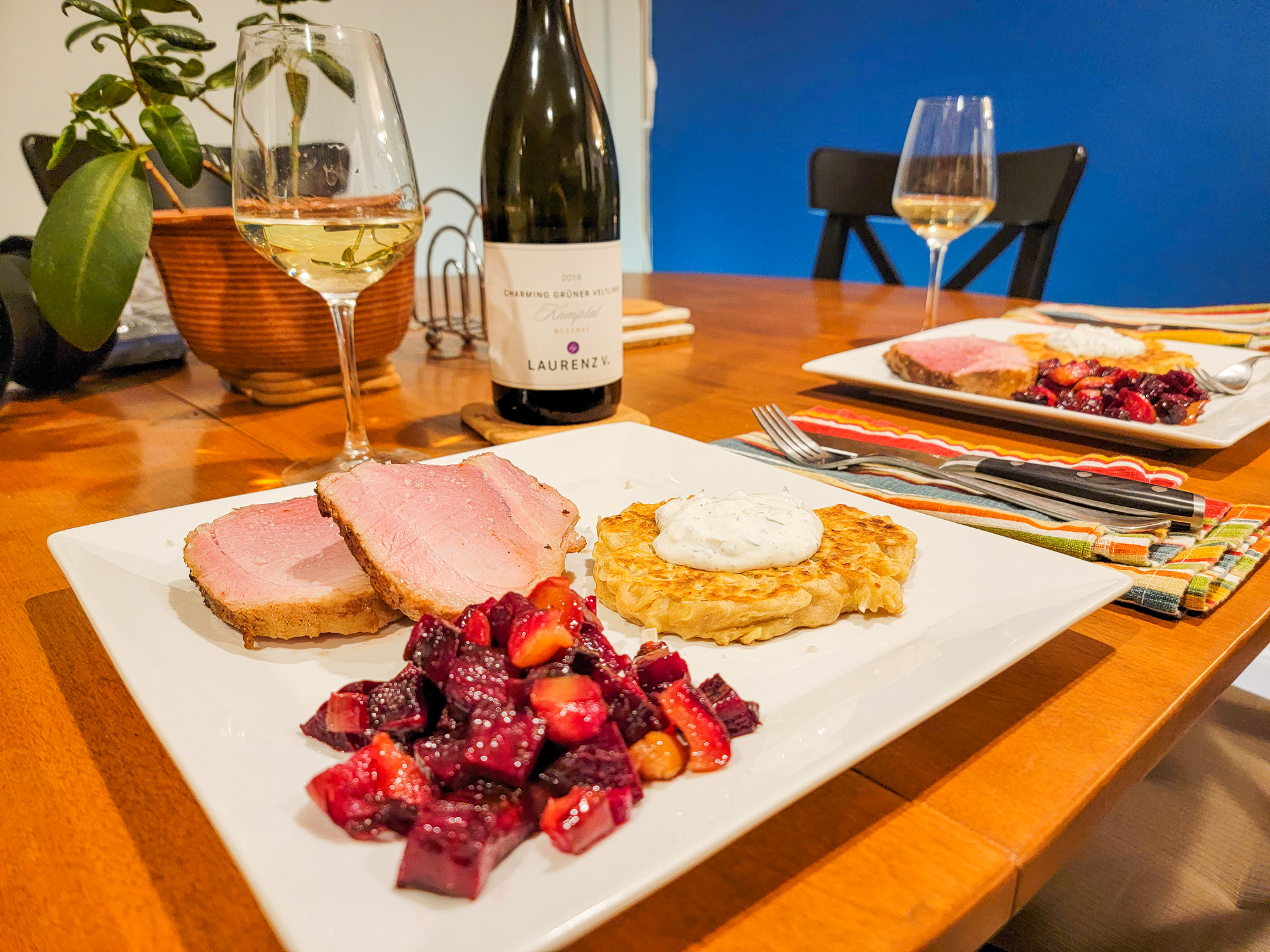 Gruner Veltliner Food Pairing - Austrian Pork