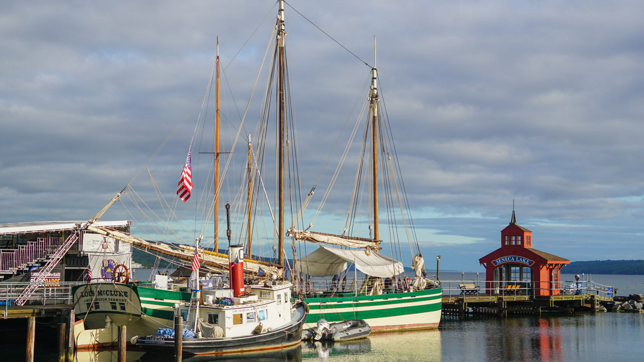 Pier in Seneca Lake