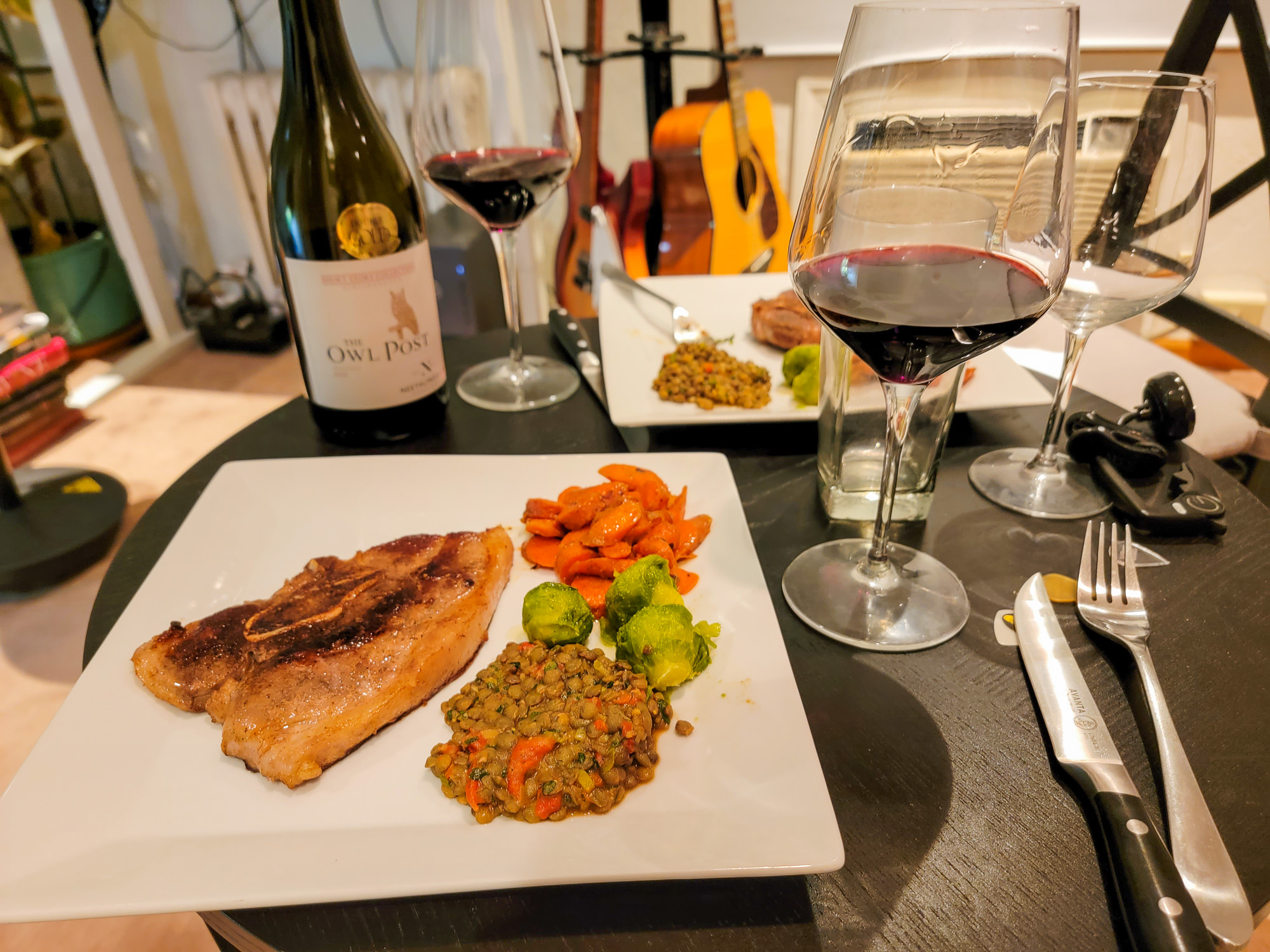 Pinotage Food Pairing - Pork Chops