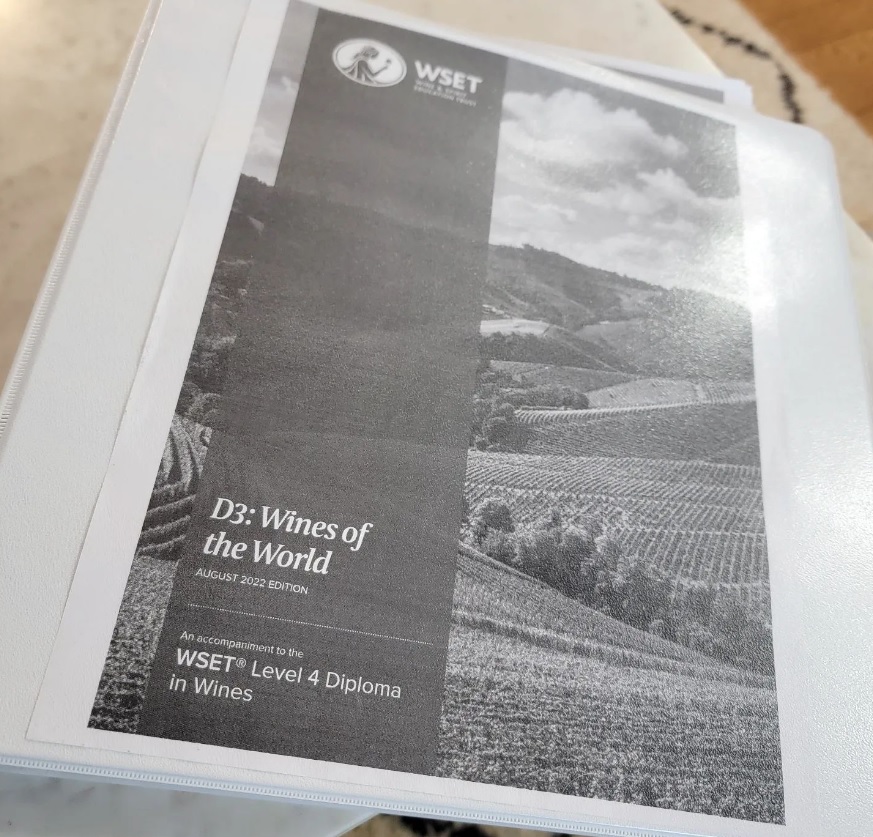 WSET D3 Book