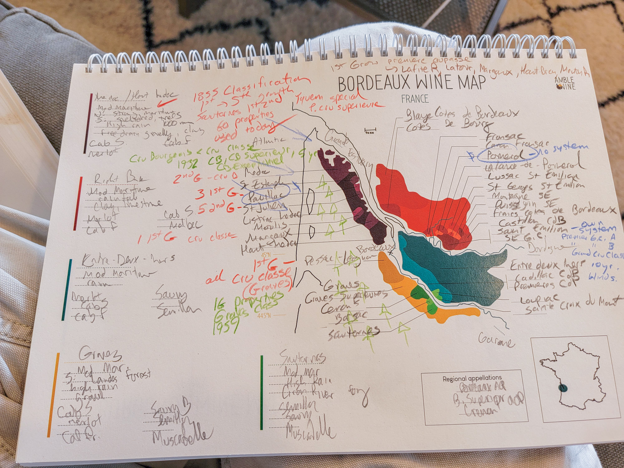 Geographical Wine Maps