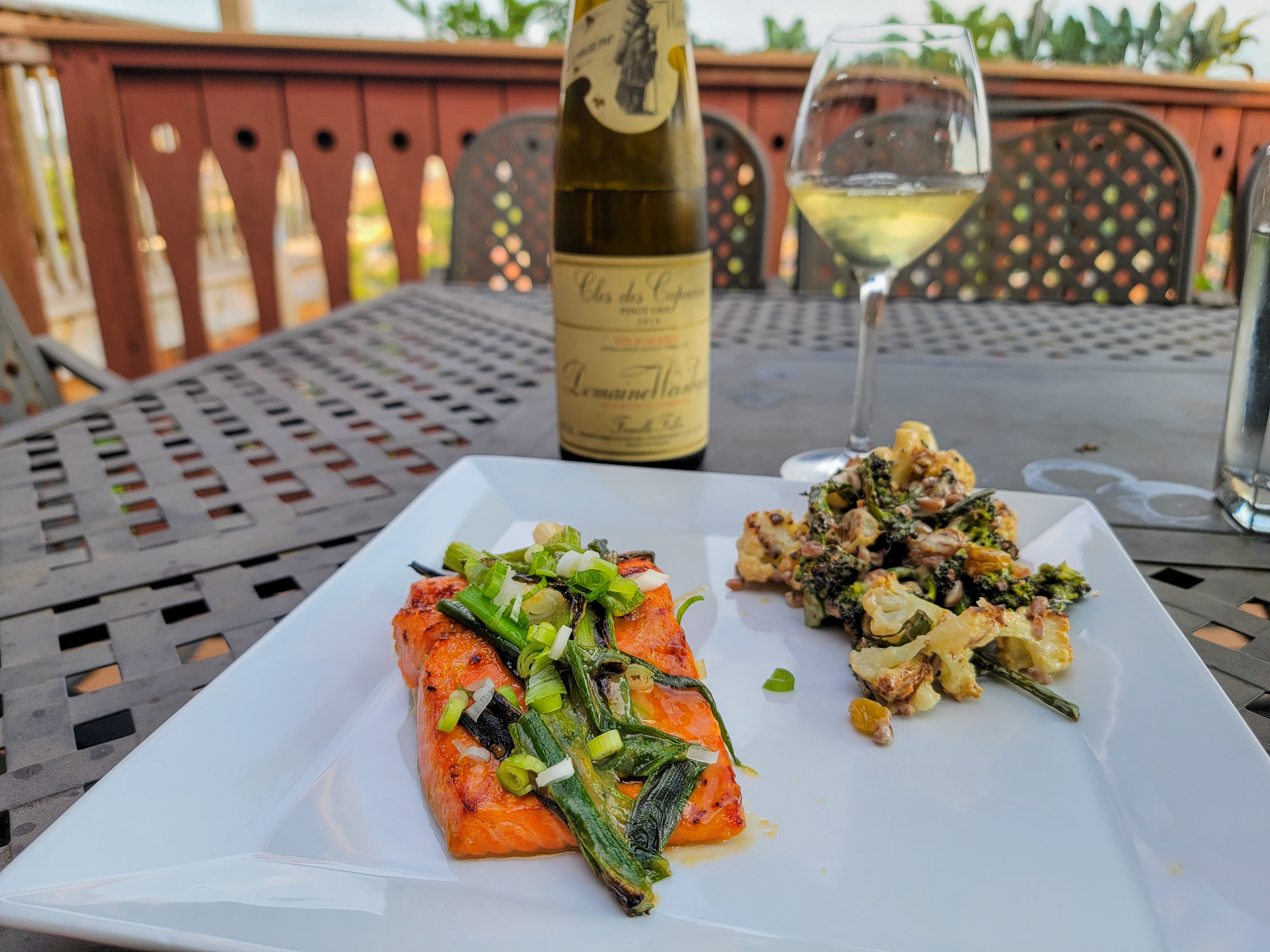 Pinot Gris Food Pairing - Miso Salmon