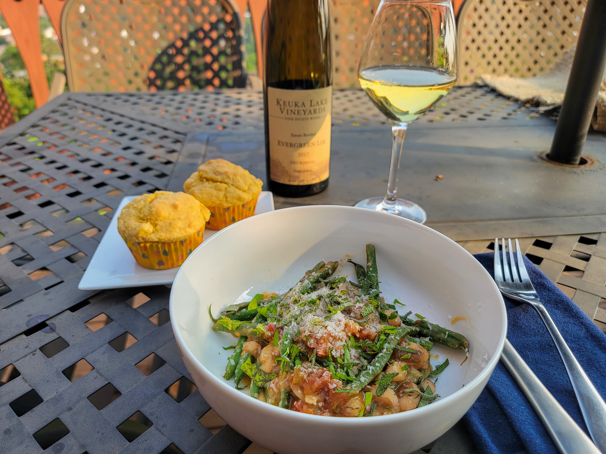 Riesling Food Pairing - Bean Casserole