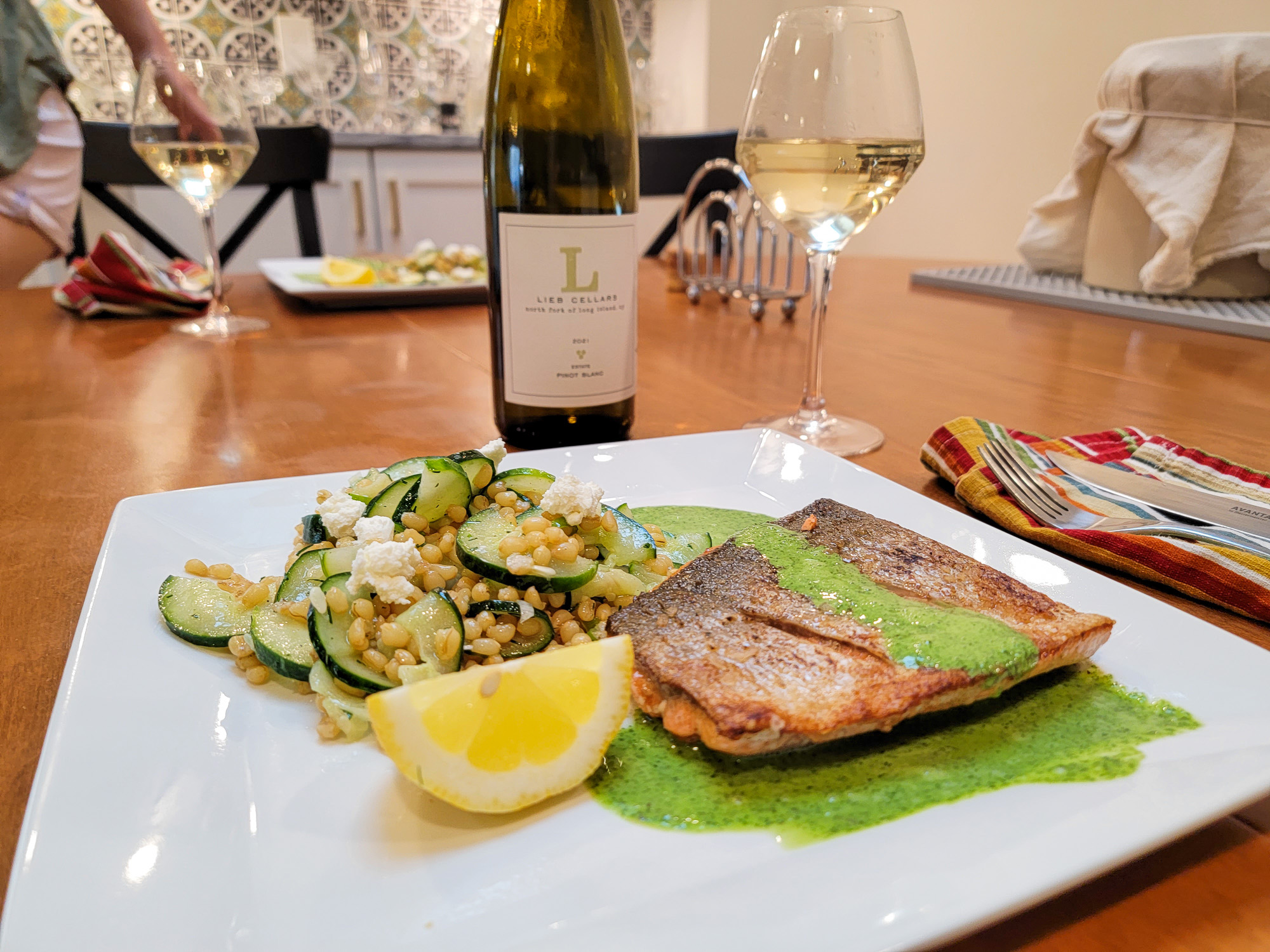 Pinot blanc Food Pairing - Salmon