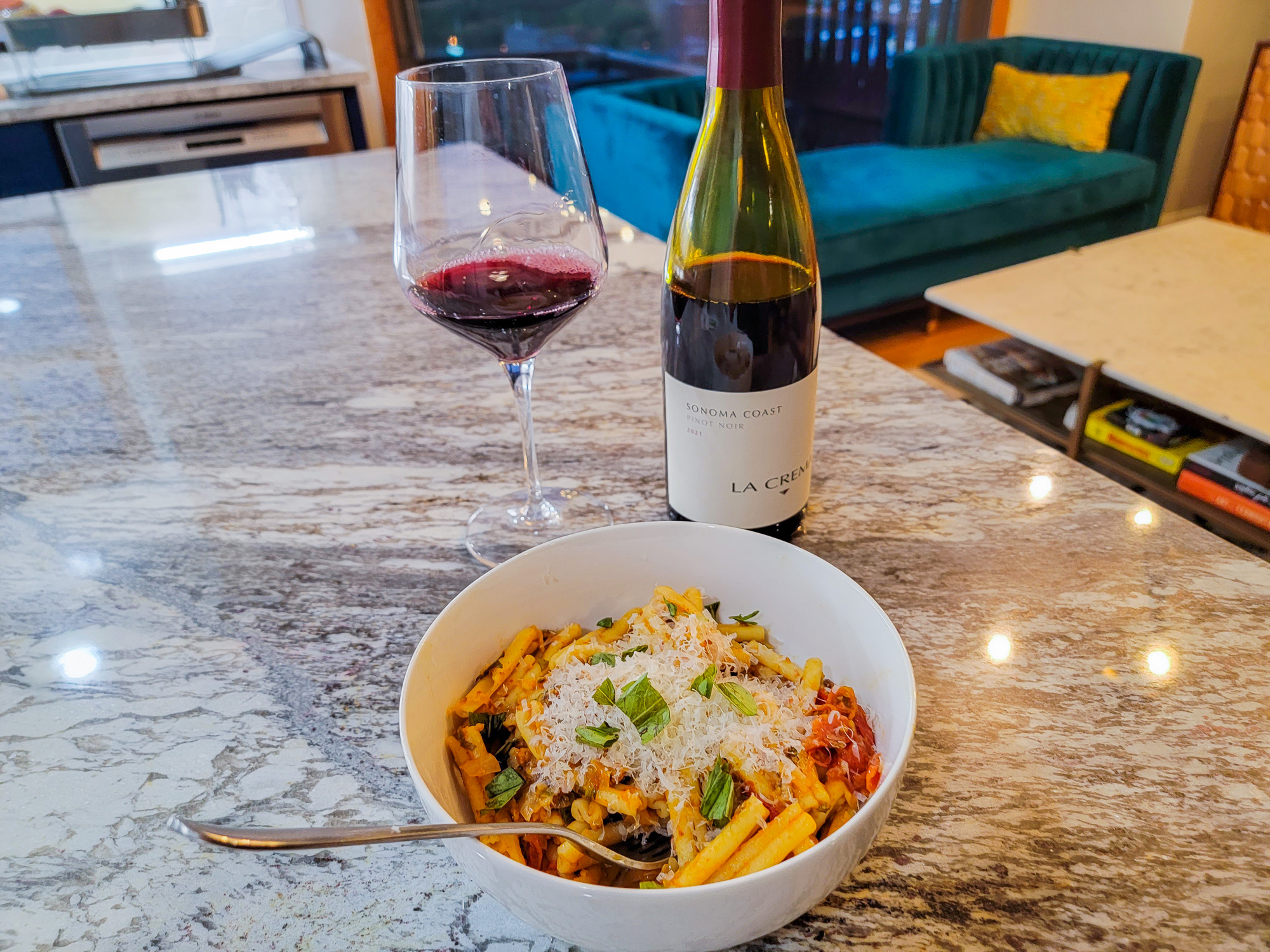 Pinot Noir Food Pairing - Pasta