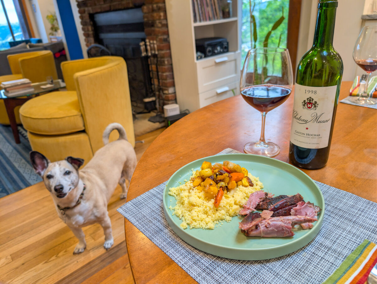 Chateau Musar Pairing - Moroccan Lamb Chateau Musar Pairing - Moroccan Lamb