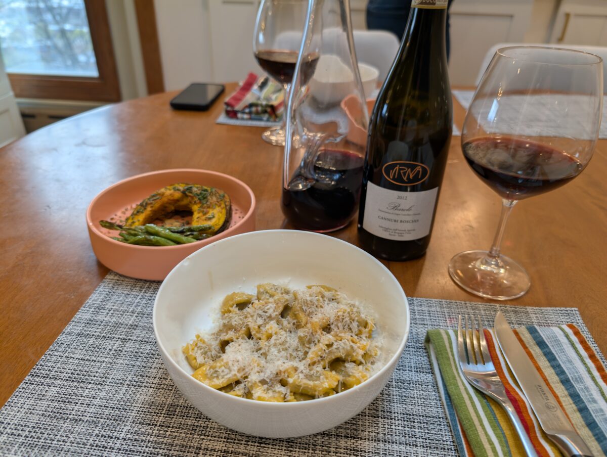 Barolo Food Pairing - Agnolotti del Plin