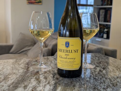 Meerlust 2021 Chardonnay Review – An Oak Heavy White