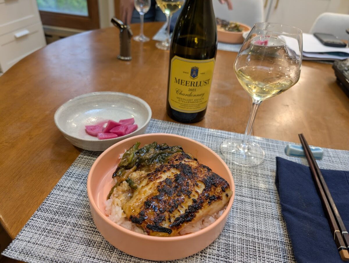 Meerlust Food Pairing - Miso Broiled Sablefish