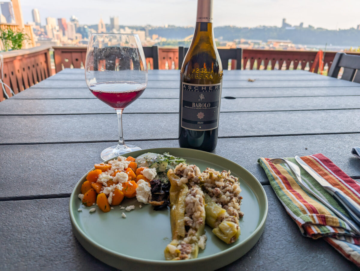 Barolo Food Pairing - Lamb Stuffed Peppers Barolo Food Pairing - Lamb Stuffed Peppers