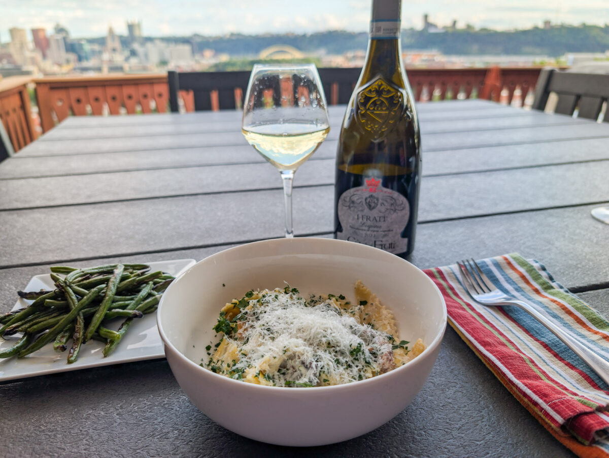 Turbiana Food Pairing - Mushroom Pasta Turbiana Food Pairing - Mushroom Pasta