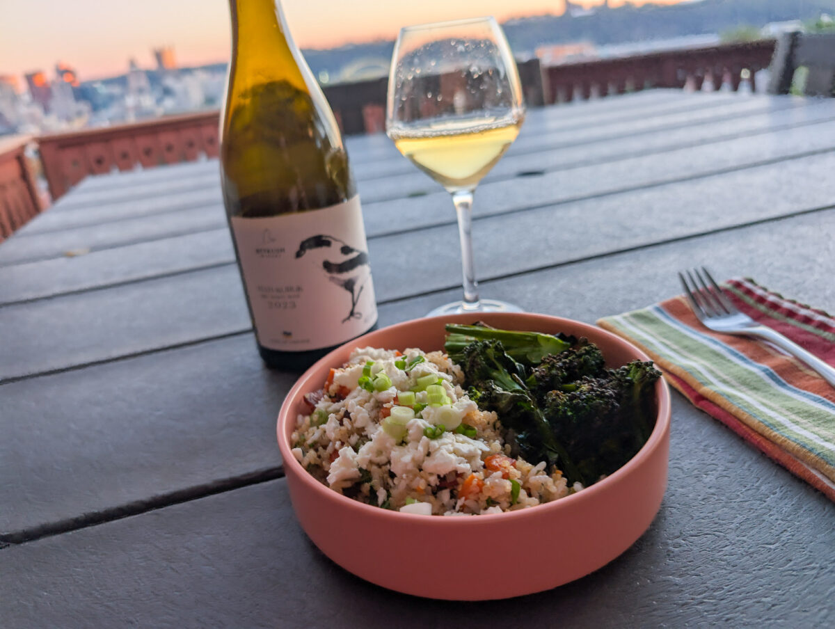 Telti-Kuruk Food Pairing - Mediterranean Grain Bowl Telti-Kuruk Food Pairing - Mediterranean Grain Bowl