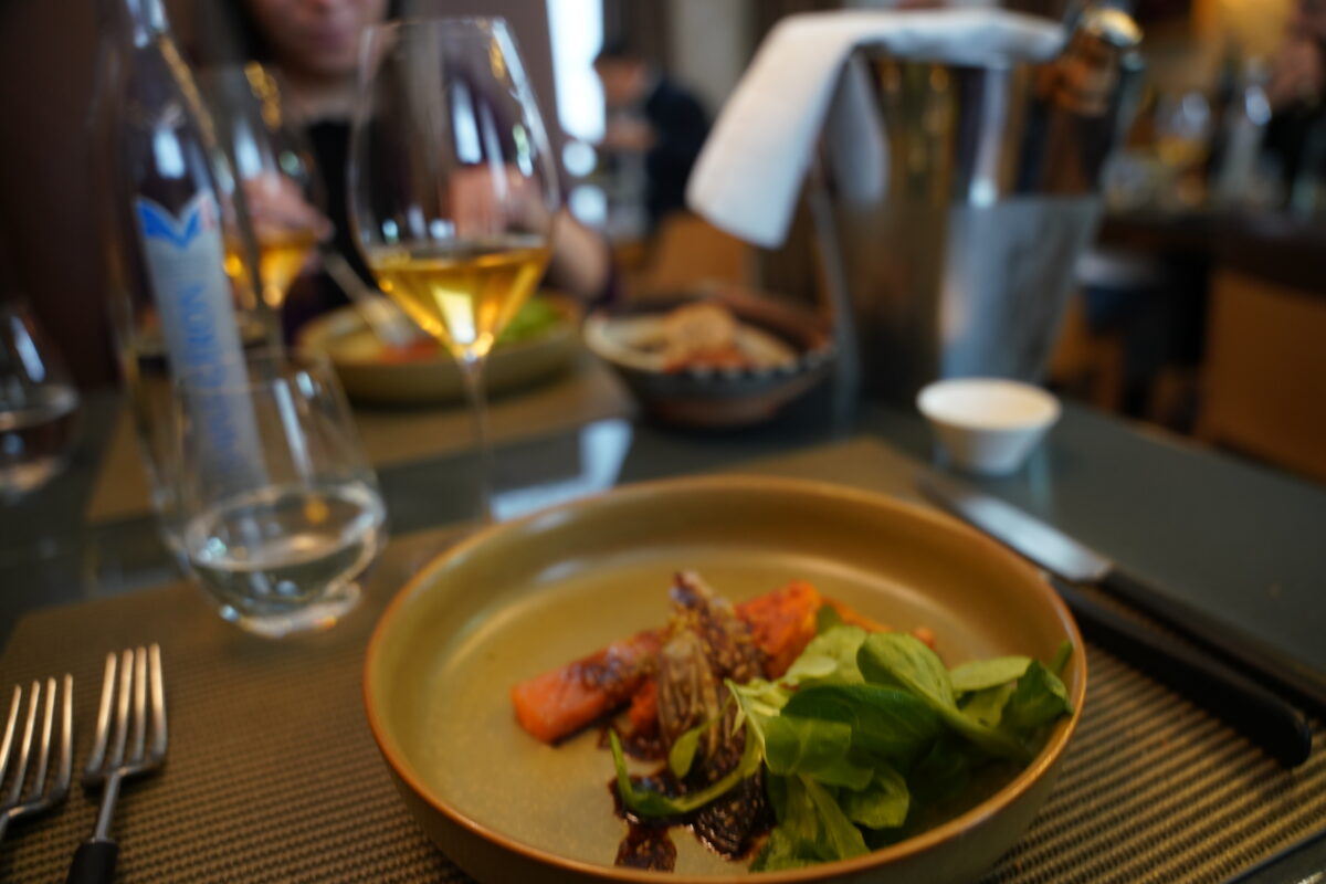 Selosse Substance Food Pairing - Salmon Salad Selosse Substance Food Pairing - Salmon Salad