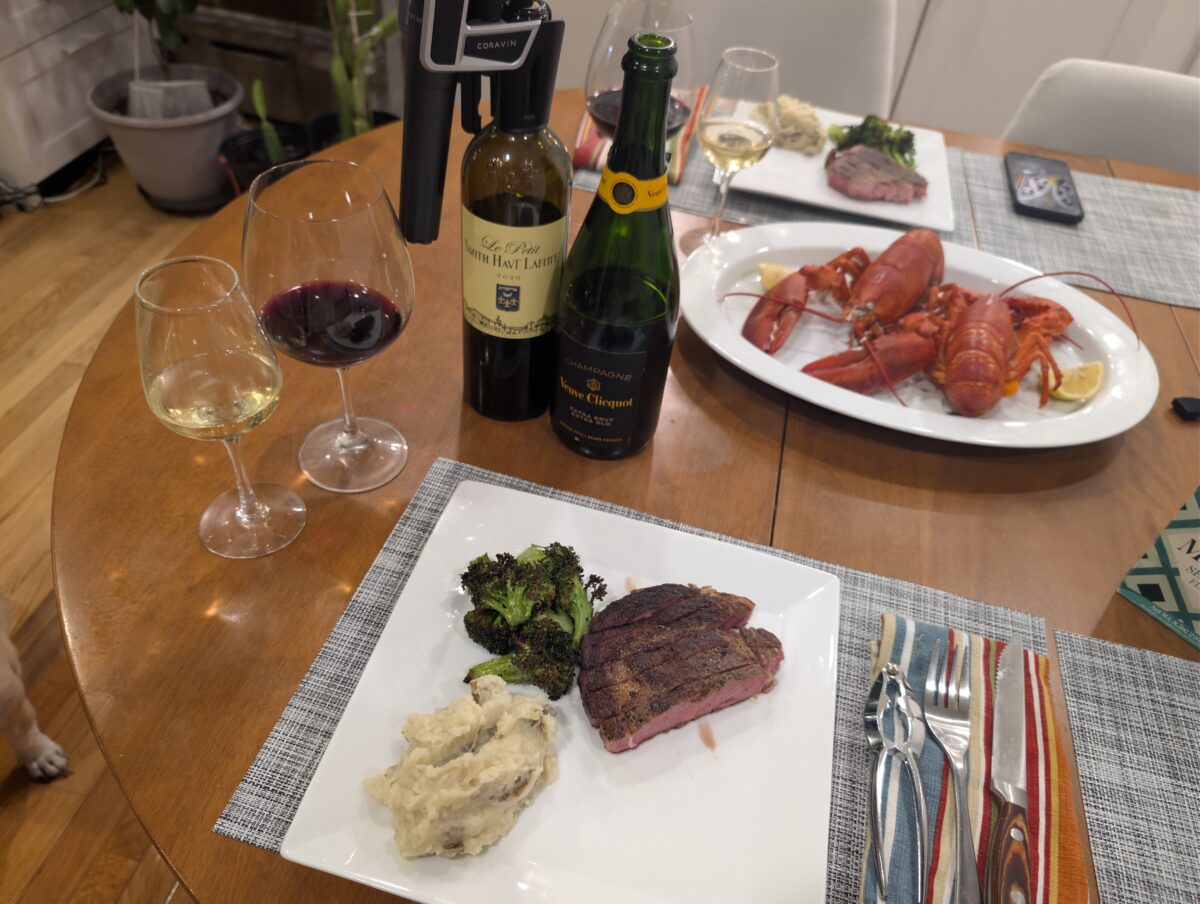 Champagne Food Pairing - Surf and Turf Champagne Food Pairing - Surf and Turf