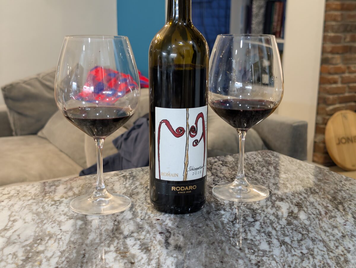 Rodaro Schioppettino Romain 2016 Rodaro SChioppettino Romain 2016