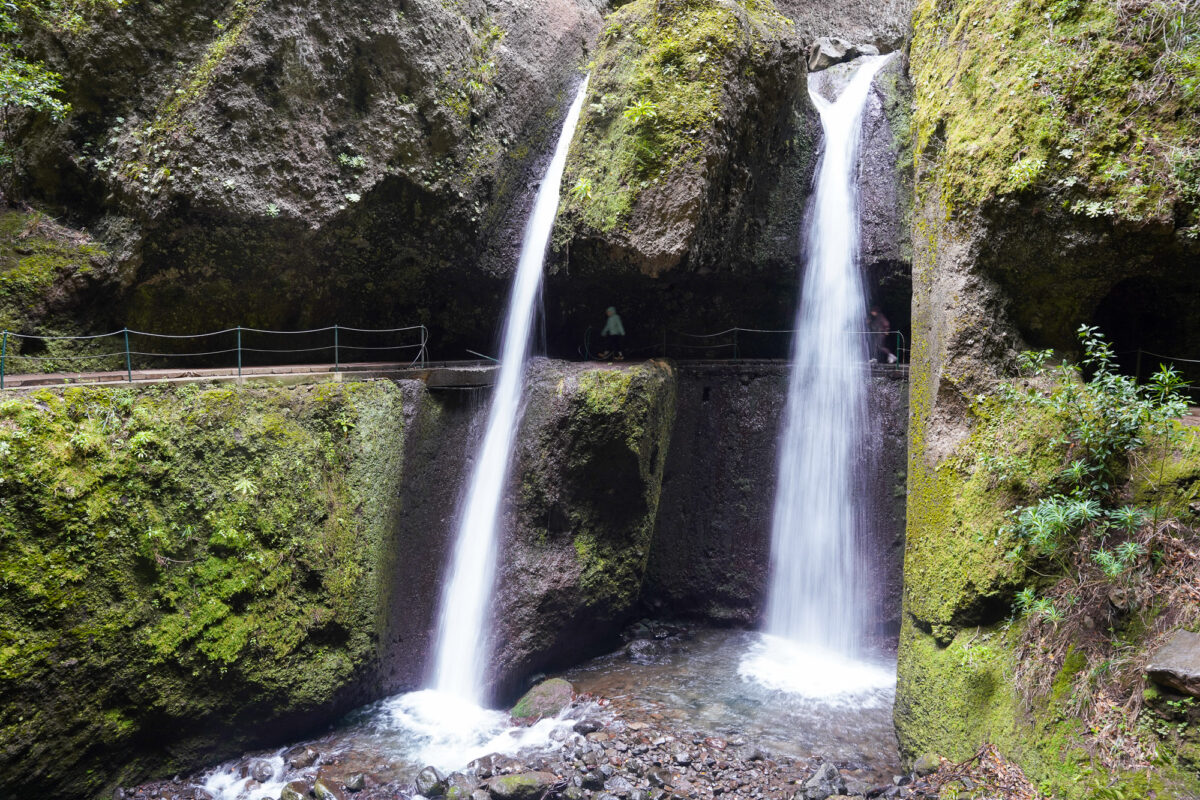 Waterfalls in Madeira Waterfalls in Madeira